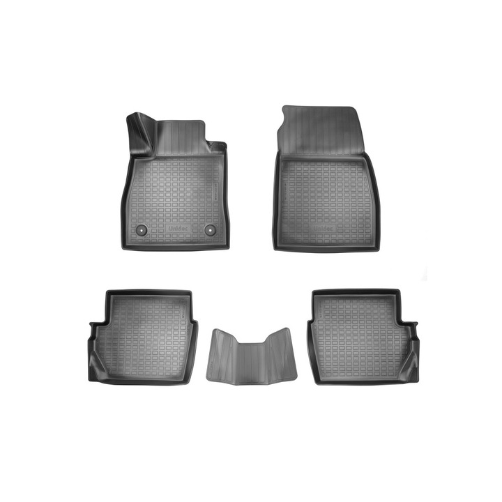 Set 4 Covorase Cauciuc Stil Tavita Compatibile Ford EcoSport 2012-2018