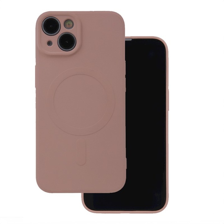 Husa silicon pentru Iphone 17 Air Mag Safe, Pink