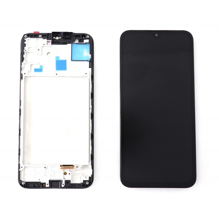 Дисплей, съвместим с Samsung A15 4G A155 Big OLED с черна черна рамка