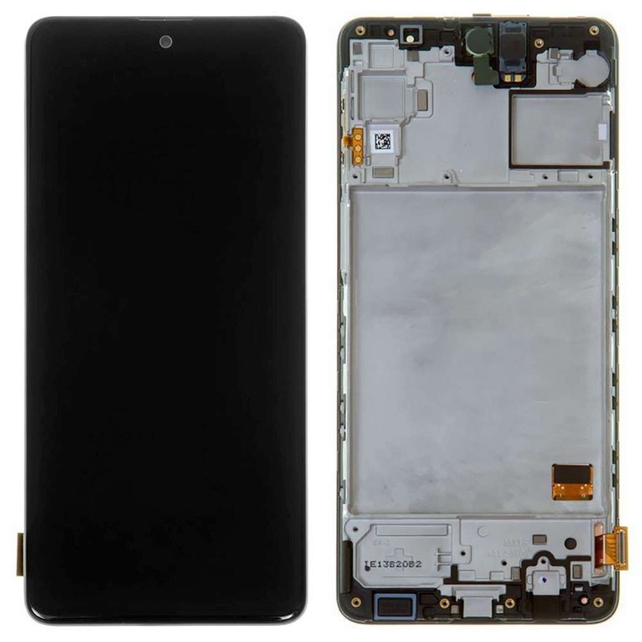 Дисплей на Samsung Galaxy M31s M317, черен