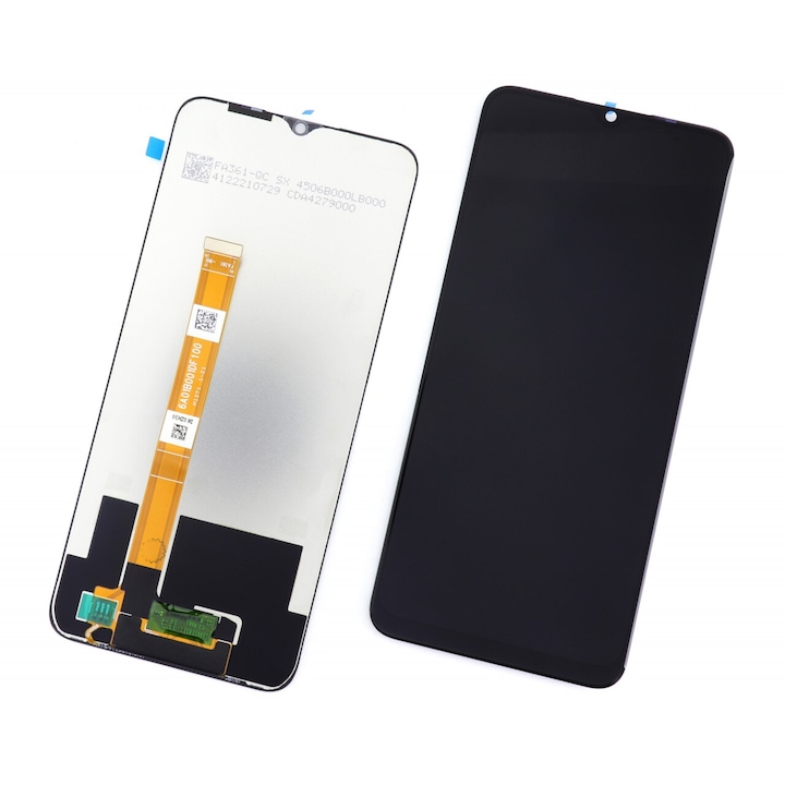 Дисплей, съвместим с Oppo A15S OEM без рамка Black Black