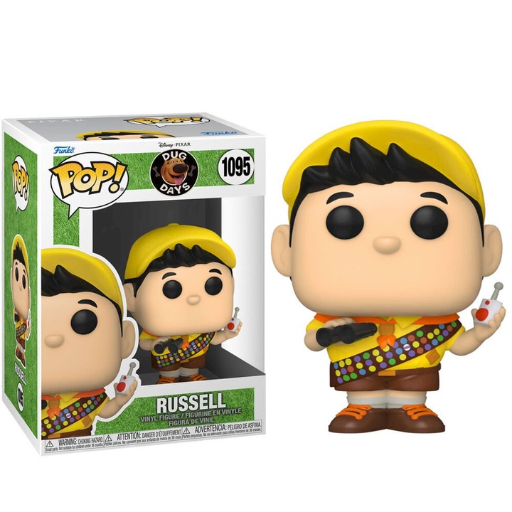 Funko POP Disney Dug Days Russell figura, többszínű, 11cm
