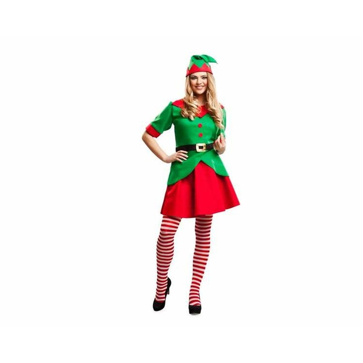 Costum Deghizare pentru Adulti My Other Me Verde Elf M/L