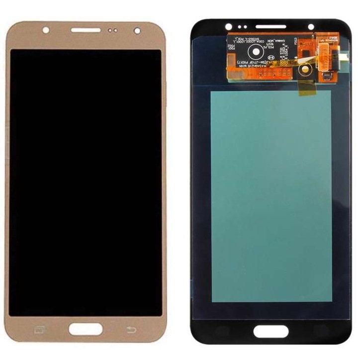 Display compatibil Samsung Galaxy J7 2016 J710 Display compatibil OLED AAA Gold Auriu
