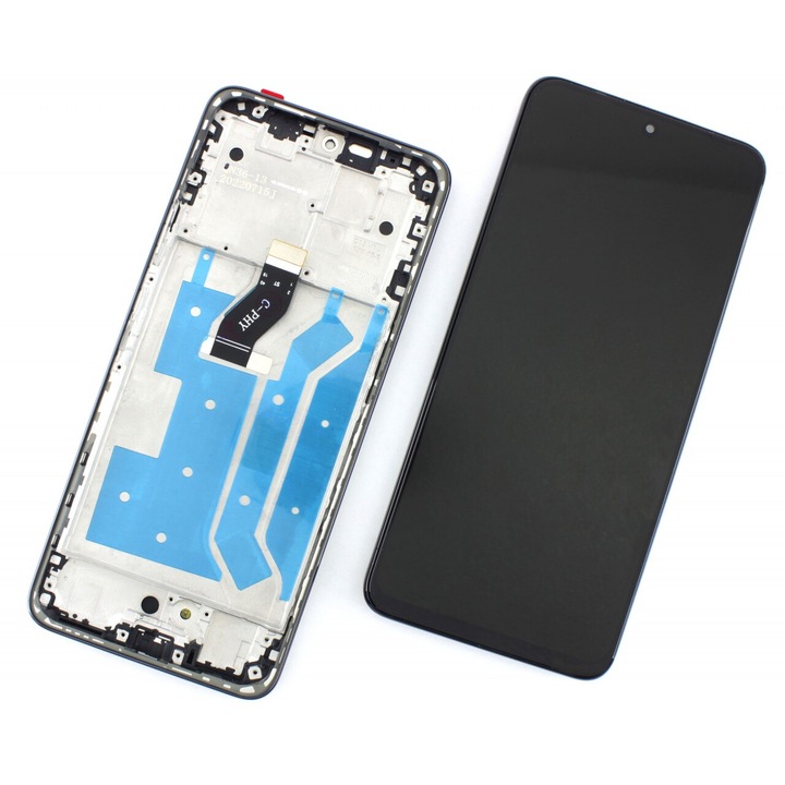 Дисплей, съвместим с Huawei Nova Y90 с черна черна рамка