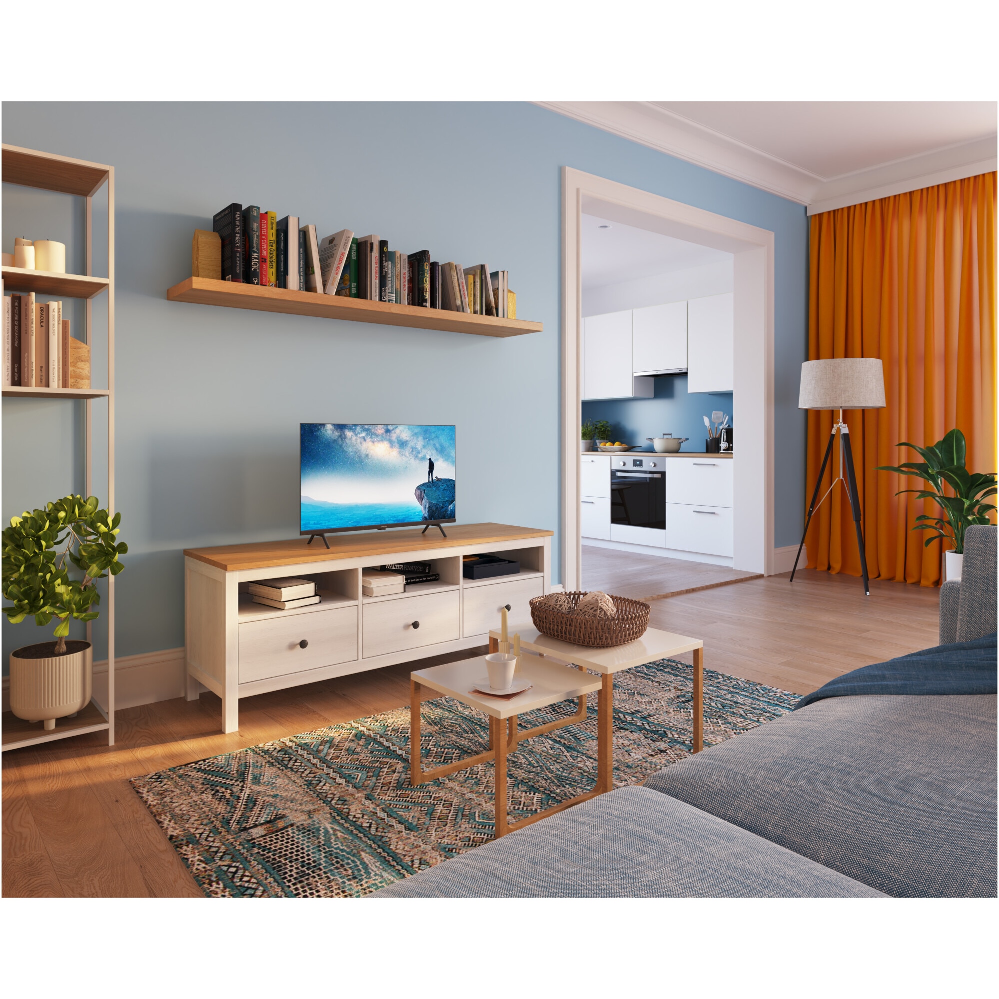 Televizor Philips LED 32PFS6109, 80 cm, Smart TV, Full HD, Clasa E (Model 2024)