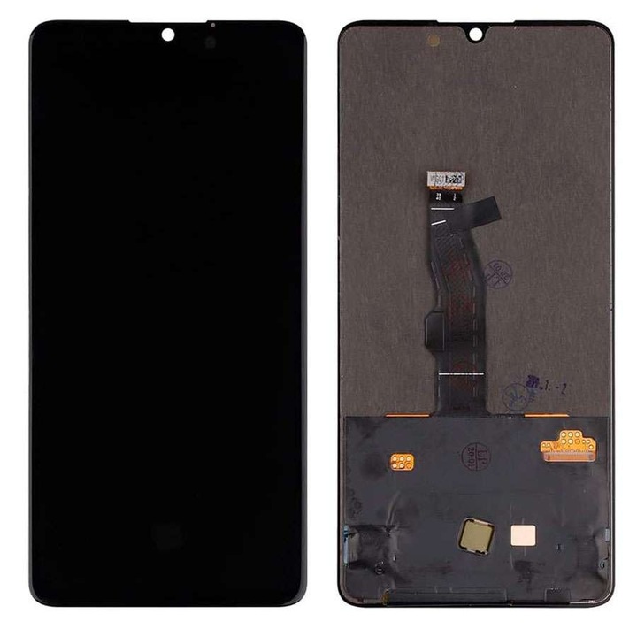 Display compatibil cu Huawei P30 OLED Black Negru