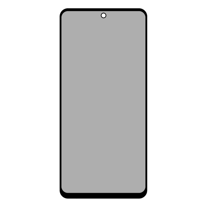 Folie pentru Display Privacy Peek OG Premium pentru Samsung Galaxy S23 FE S711 / A54 A546, Sticla Securizata, Xtreme, I44, Lipire Completa