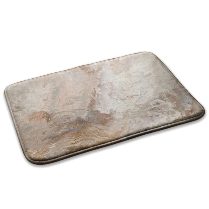 Covoare, Decormat, Model abstract de marmura, Bej, 75x45 cm, 010350680010100278826