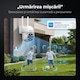 Camera de supraveghere Wireless Sricam SH061 Plus SriHome, Exterior/Interior, Smart, IP WiFi 2.4Ghz, Rotativa, Conectare Telefon / PC, Night Vision Color si Infrarosu, Alarma, Auto Tracking, Rezistenta la Apa, Alb