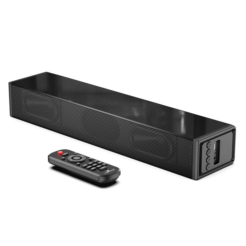 Soundbar LARKSOUND, 15.75x3.54x2.36 in, Bluetooth, cu telecomanda si cabluri