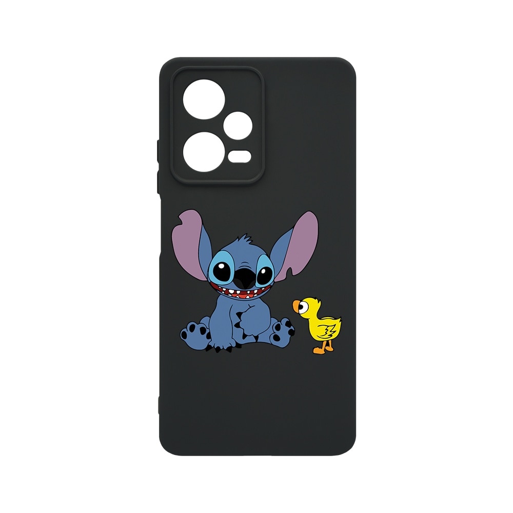 BestCase® Husa Slim Premium Silicon 1.2MM, Compatibila cu Xiaomi Redmi Note 12 Pro 5G / Poco X5 Pro, Lilo, Microfibra in interior, Antisoc, Protectie camera si ecran, PB 1617