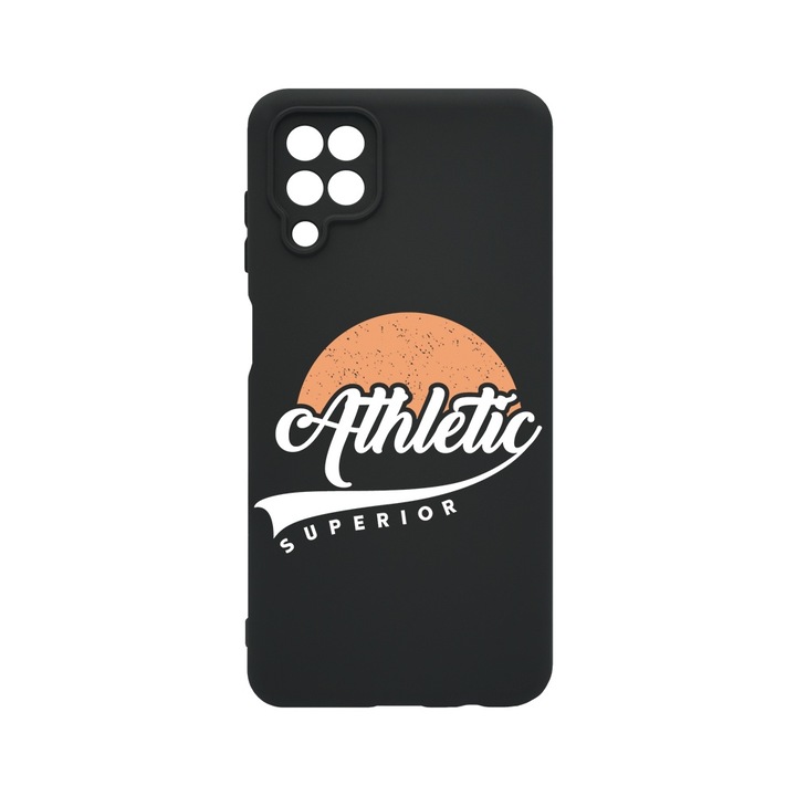 BestCase® Husa Slim Premium Silicon 1.2MM, Compatibila cu Samsung Galaxy A12 / Galaxy M12, Athletic Superior, Microfibra in interior, Antisoc, Protectie camera si ecran, PB 1591