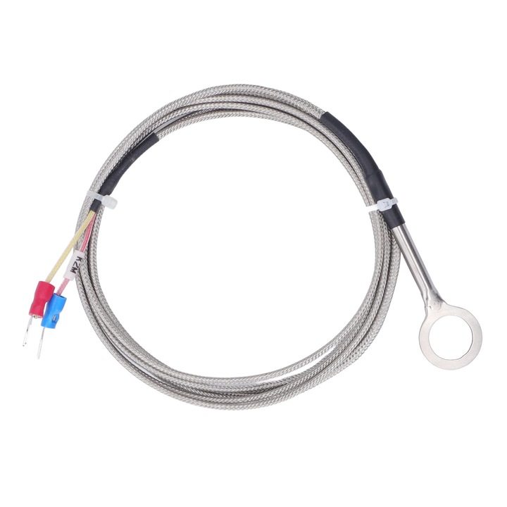 Termocuplu tip K 14 Dia Otel inoxidabil 304 de la -40 pana la 1000 ℃ Sonda termocuplu