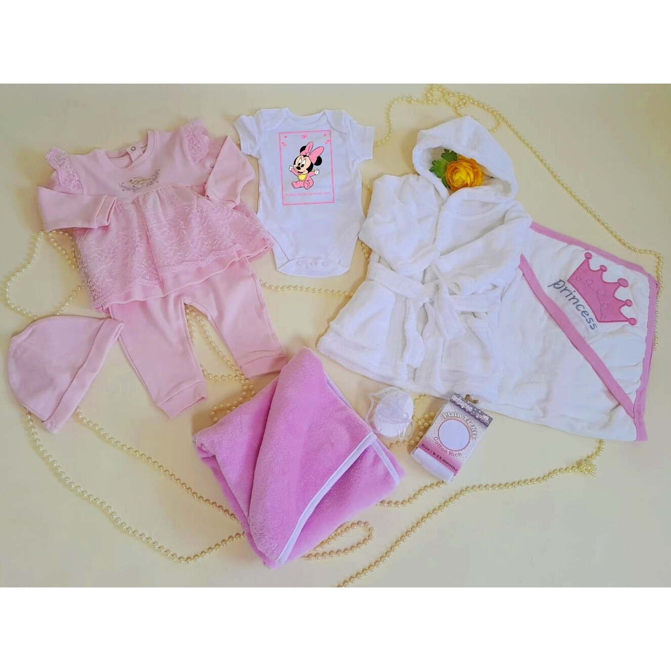 Set Fetita ROZ – Baita de a 2-a Zi dupa Botez - eMAG.ro