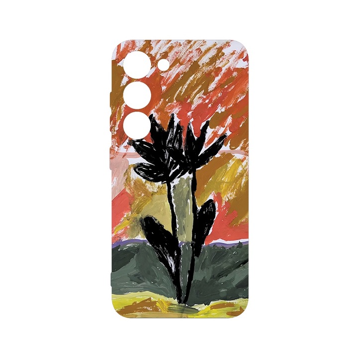 BestCase® Husa Slim Premium Silicon 1.2MM, Compatibila cu Samsung Galaxy S23, Painted by KF, Microfibra in interior, Antisoc, Protectie camera si ecran, PB 1781