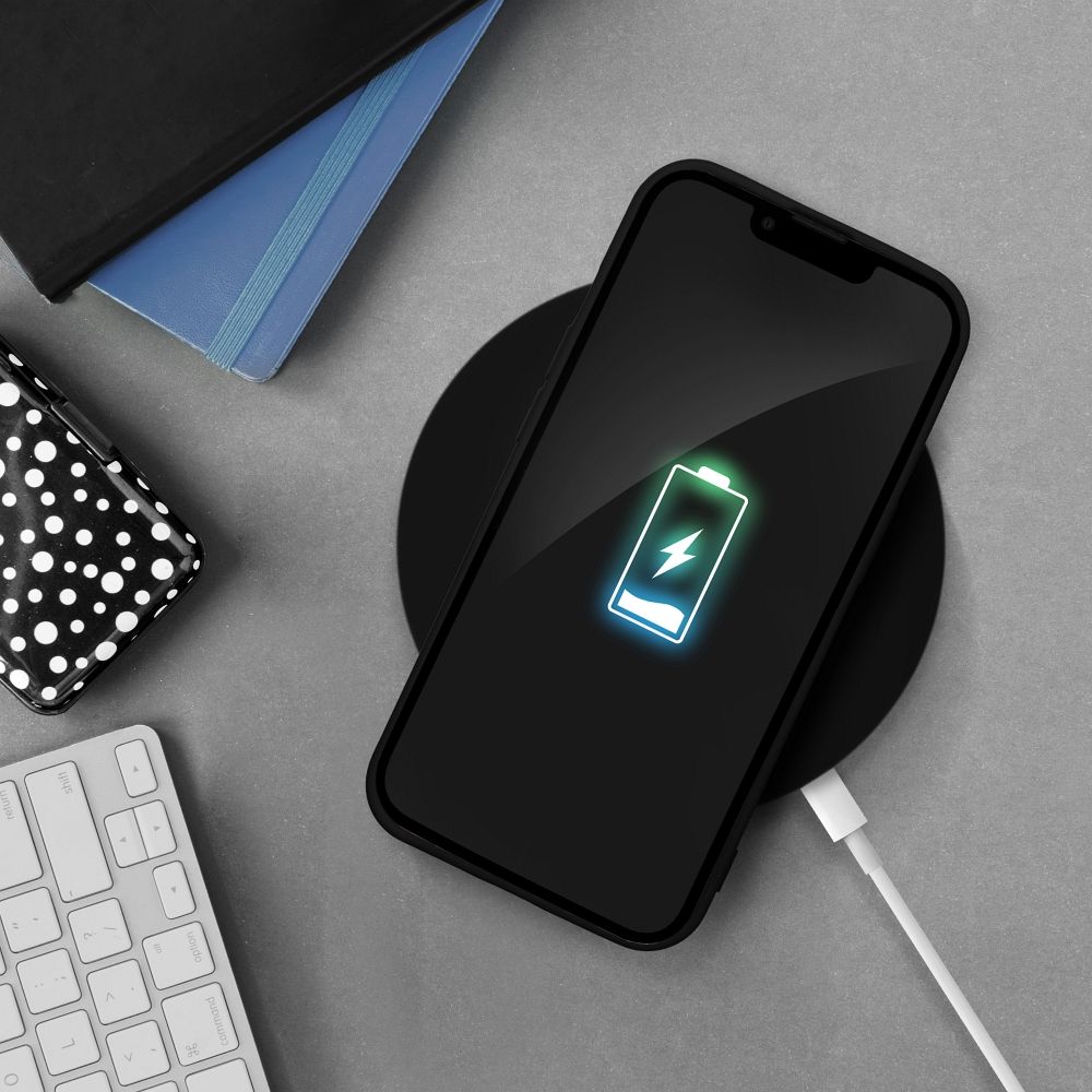 Husa silicon pentru Iphone 17 Pro Max Black