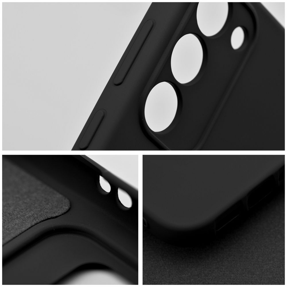 Husa pentru Samsung Galaxy A27 5G, Silicon Premium Catifelat, Protectie Camere, Microfibra In Interior, Negru