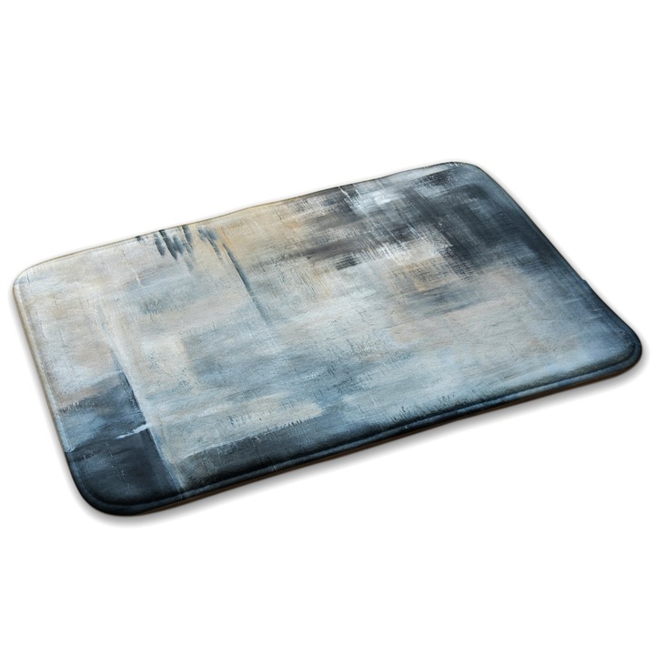 Covoare, Decormat, Imagine abstracta, Gri, 90x60 cm, 010350680020200278728