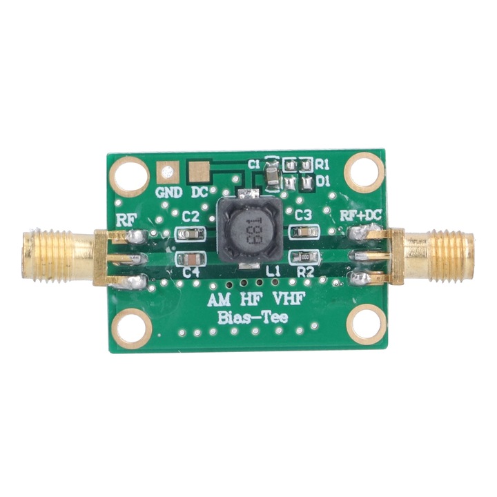 Accesorii IT, Enforose, RF Bias Tee, blocare DC, izolare, 25k-100MHz, 1x1cm