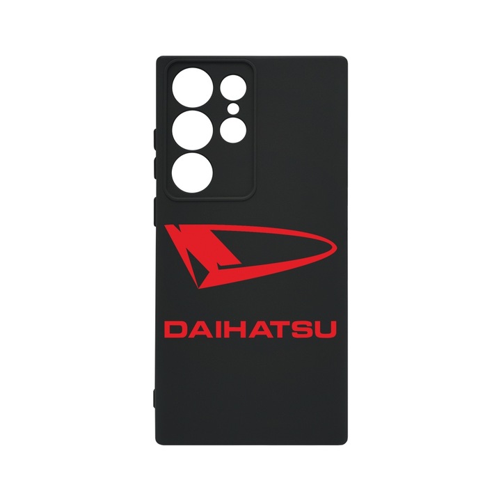 BestCase® Husa Slim Premium Silicon 1.2MM, Compatibila cu Samsung Galaxy S23 Ultra, Logo Daihatsu, Microfibra in interior, Antisoc, Protectie camera si ecran, PB 1770