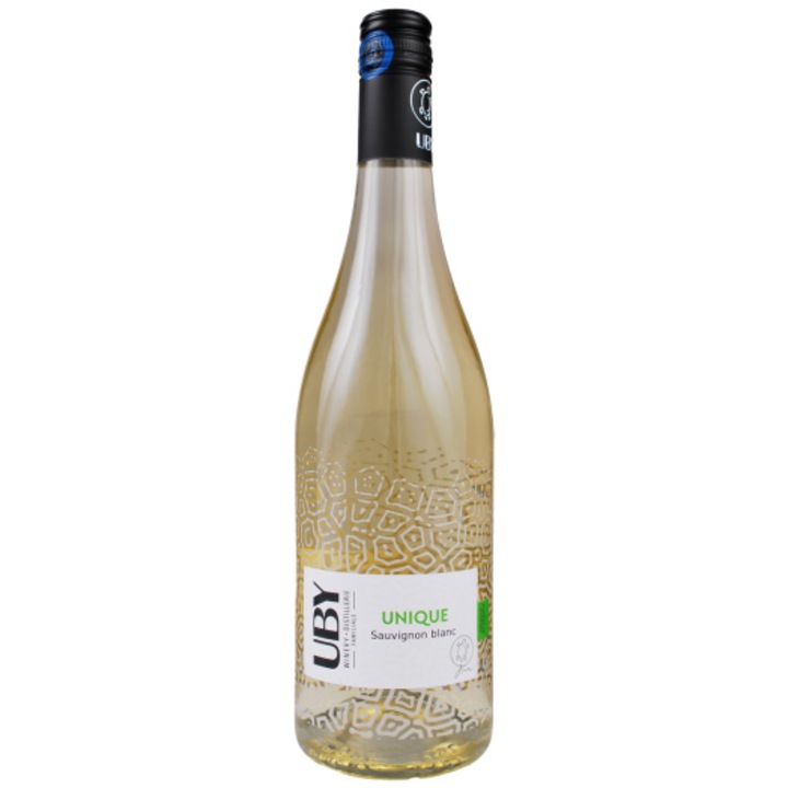 Vin Alb Uby, Collection Unique, Sauvignion Blanc, Sec 0.75L
