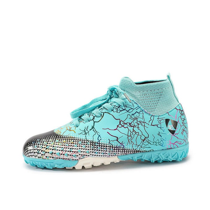 Футболни обувки MBrands, 7.6, детски, за синтетичен терен, Тюркоаз