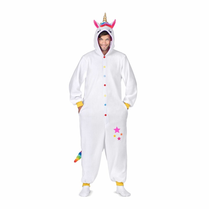 Costum Deghizare pentru Adulti My Other Me Unicorn 2 Piese/L/XL/XXL