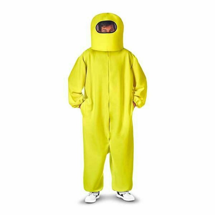 Másik én köztünk felnőtt jelmez Sárga űrhajós / Astronauta/M/L