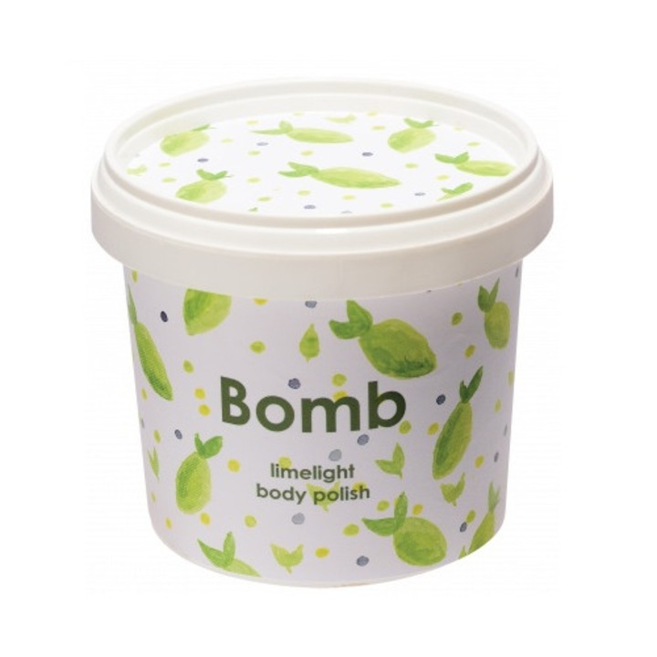 Exfoliant Vegan pentru corp Limelight Bomb Cosmetics, 375g