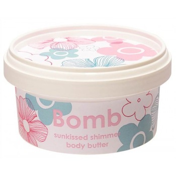 Unt pentru corp Sunkissed Shimmer Bomb Cosmetics, 210ml Unt pentru corp Sunkissed Shimmer Bomb Cosmetics, 210ml