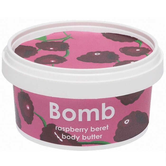 Unt pentru corp Raspberry Beret Bomb Cosmetics, 210ml