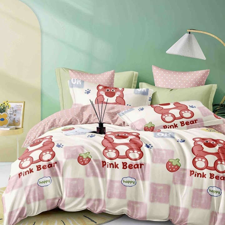 Ágyneműhuzat 1 személyre, LX0695 modell, Finet, 4 darab