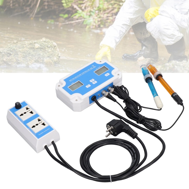 Тестер за качество на водата Jormftte, 3 в 1, pH, ORP, температура, WIFI свързаност, преносим