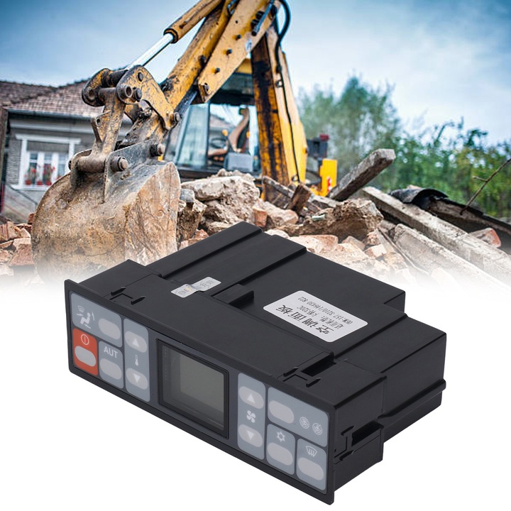 Jormftte kotrógép klímaberendezés vezérlő, polikarbonát, CAT 320C 325C 330C-hez