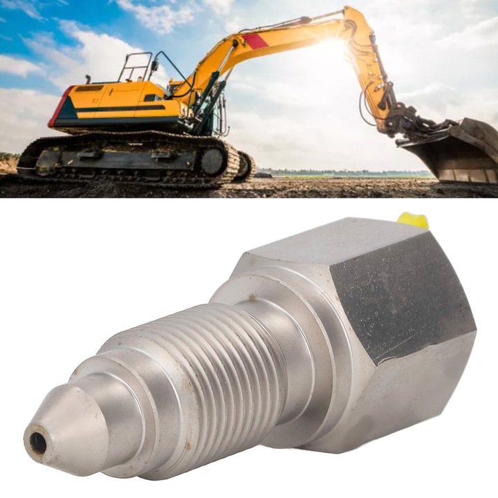 Zsírzó szelep kotrógéphez, Jormftte, rozsdamentes acél, HYUNDAI kotrógéphez