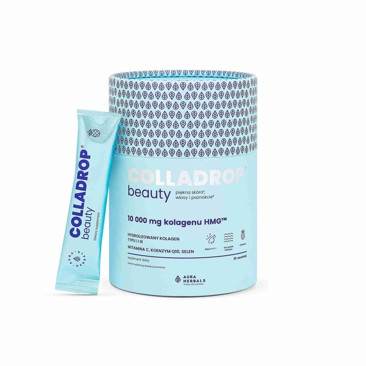 Colagen HMG 10000 mg, Aroma Ananas, 30 pliculete