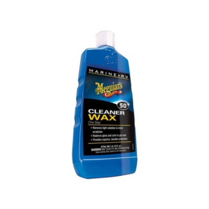 Ambarcatiuni Meguiar's M50 Cleaner Wax течен восък, 473 ml