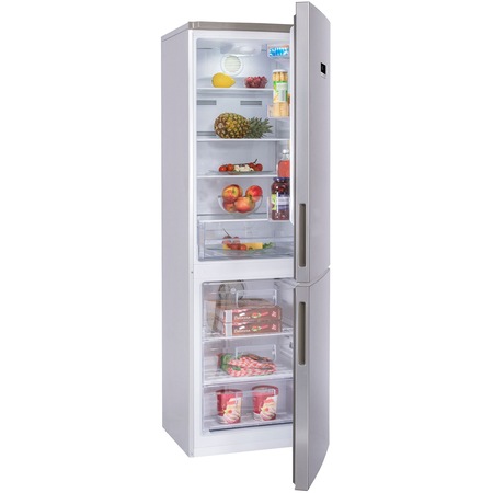 Combina frigorifica Arctic AK60320NFEMT+ , 320 l, Clasa A+, H 185.3, No Frost, Argintiu