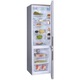 Combina frigorifica Arctic AK60355NFEMT+, 321 l, Clasa A+, No Frost, Fast Freeze XL Zone, Fresh Max 0°C, Display LCD, H 201 cm, Argintiu