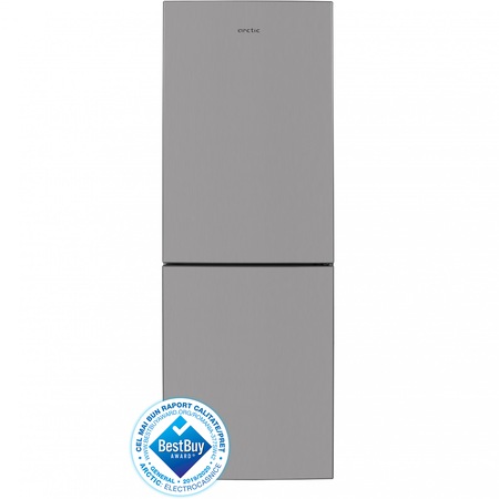 Combina frigorifica Arctic AK60365NFMT+, 316 l, Clasa A+, H 185.3, No Frost, Argintiu