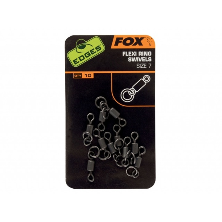 Vartejuri flexibile Fox Edges Flexi Swivel size 7