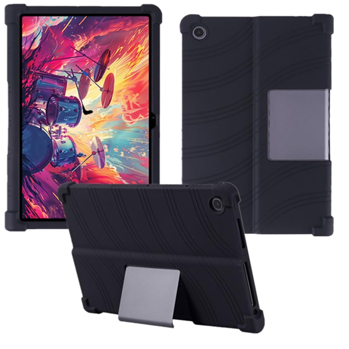 HUSA SILICON BASIC pentru Lenovo Tab Plus TB351FU 11.5" 2024 NEGRU