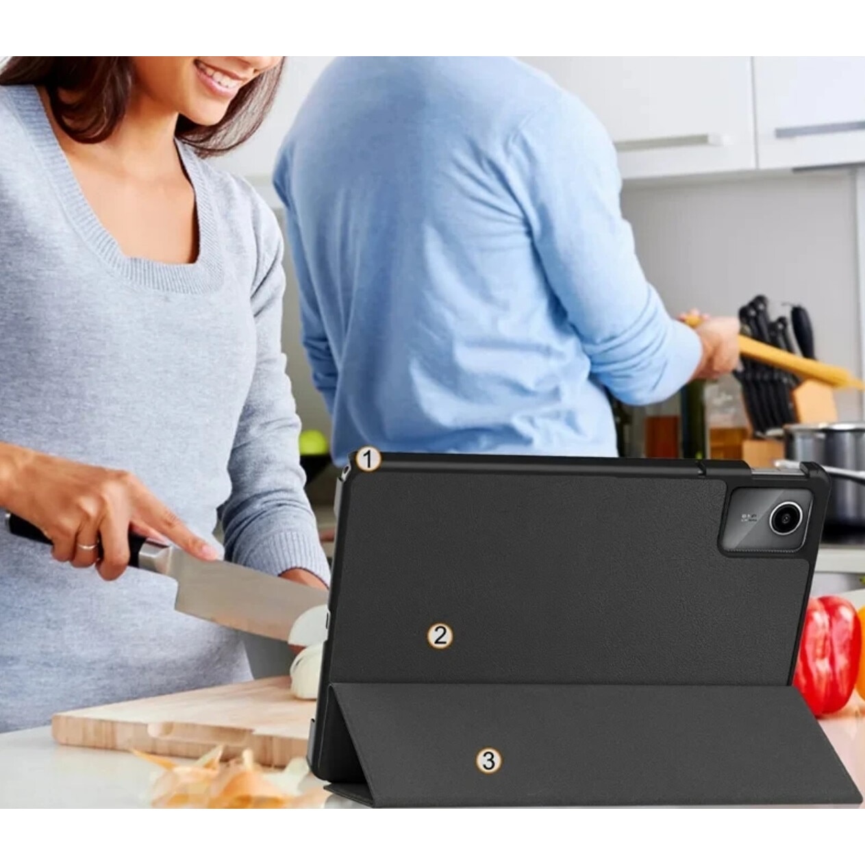 HUSA pentru LENOVO TAB M11 10.95" 11" TB330FU TB330XU TB331FC NEGRU