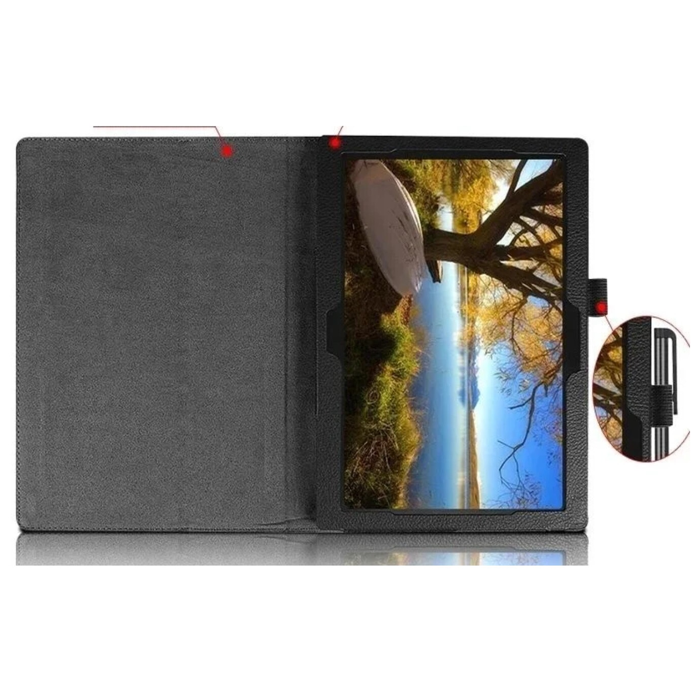 HUSA pentru STAND LENOVO TAB M11 10.95" 11" TB330FU TB330XU TB331FC ALBASTRU INCHIS