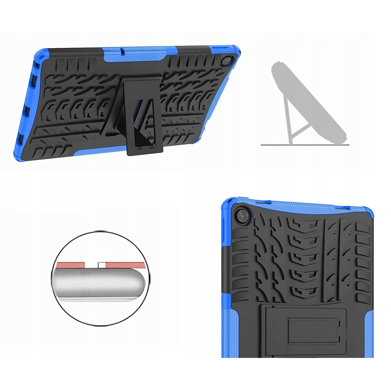 ARMOR HUSA pentru Lenovo Tab M10 10.1 3 GEN 3GEN TB328FU TB328XU NEGRU