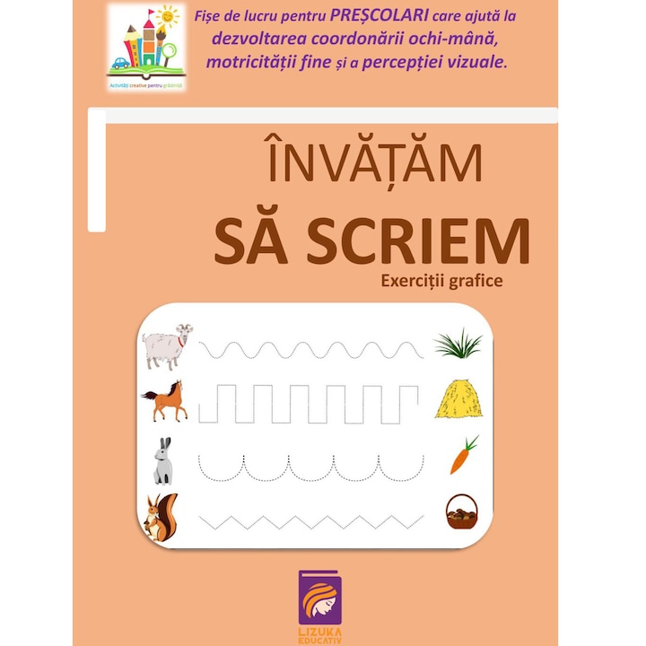 Invatam sa scriem. Exercitii grafice