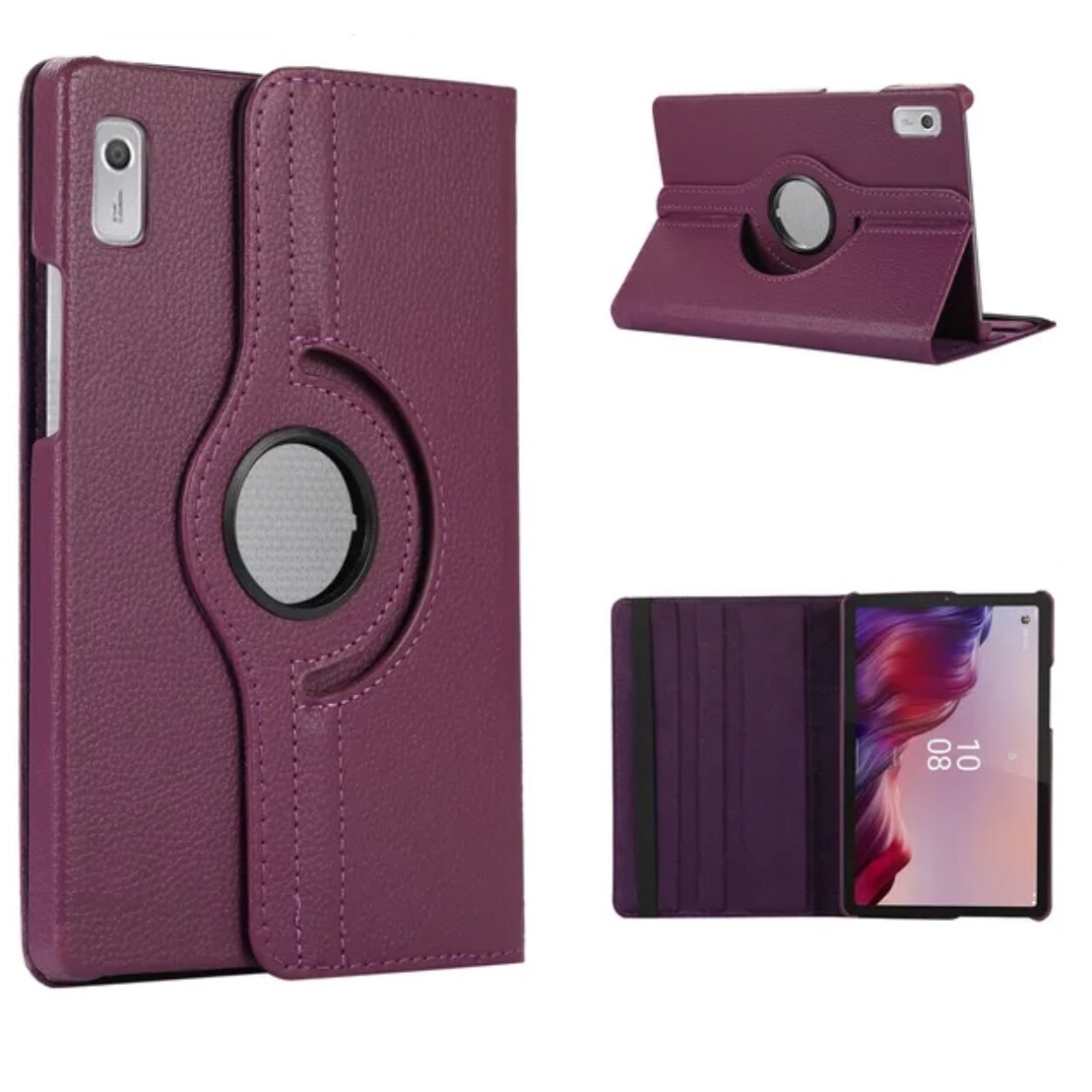 Rotary 360 HUSA pentru Lenovo Tab M9 2023 9" TB310XU TB310FU VIOLET