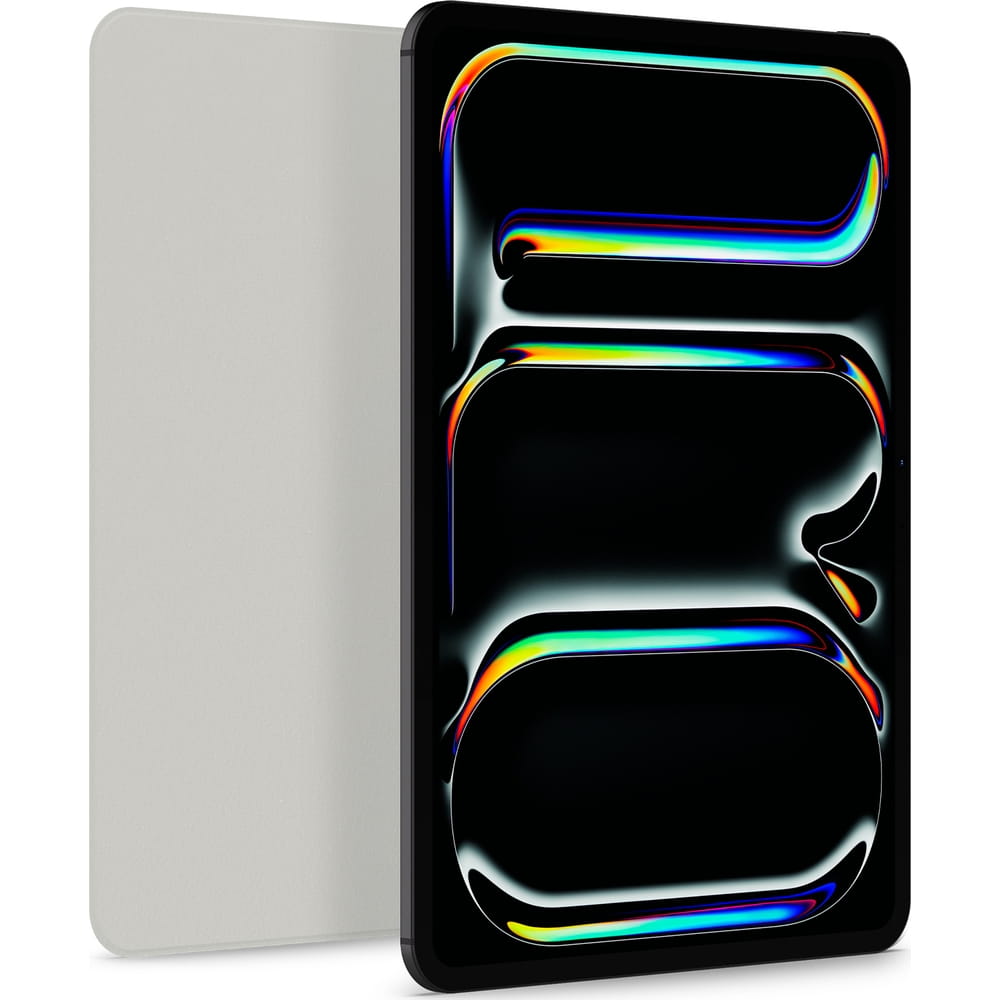 Husa tableta Spigen Air Skin Folio OneTap pentru iPad Pro 13" 7 gen. 2024 Gri
