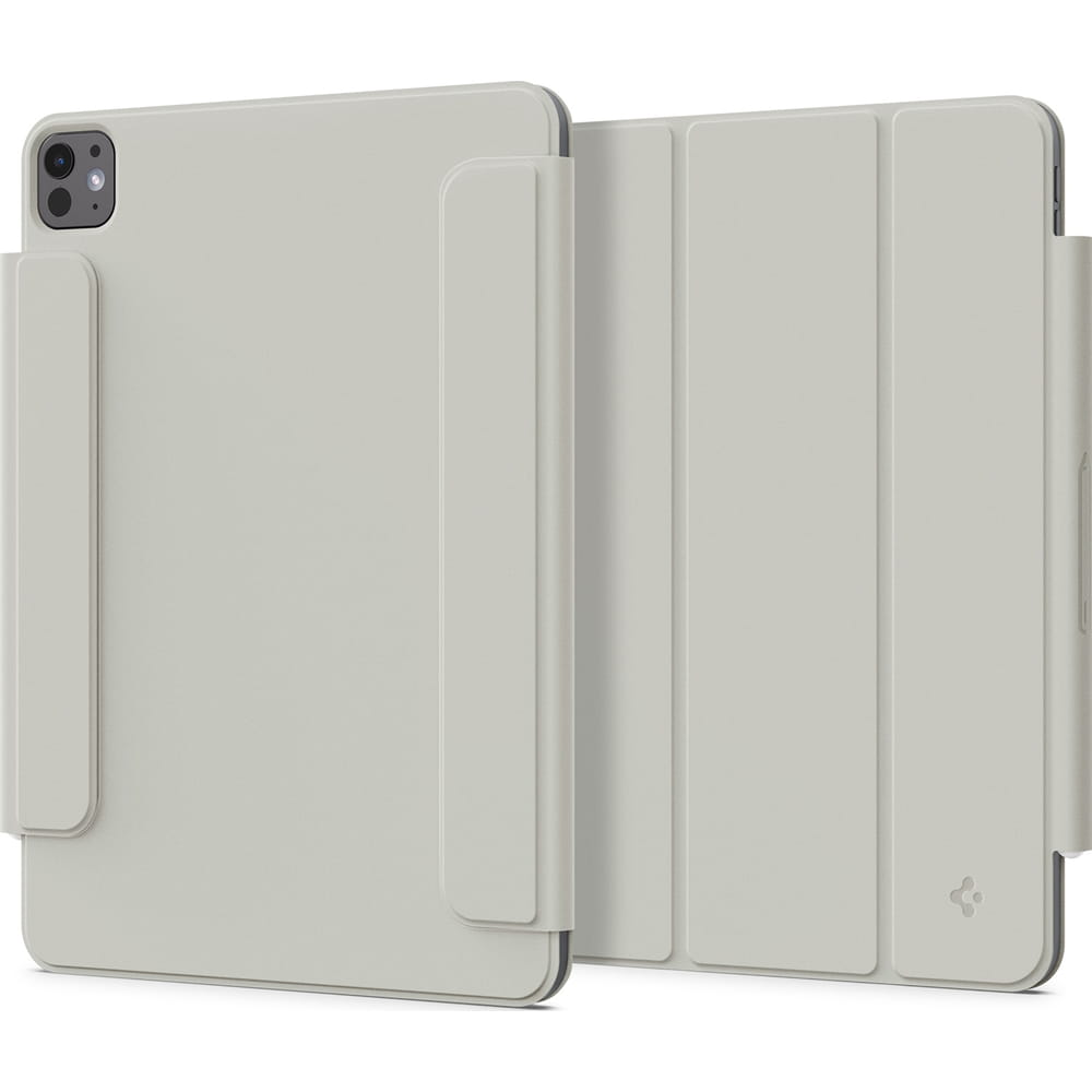 Husa tableta Spigen Air Skin Folio OneTap pentru iPad Pro 13" 7 gen. 2024 Gri